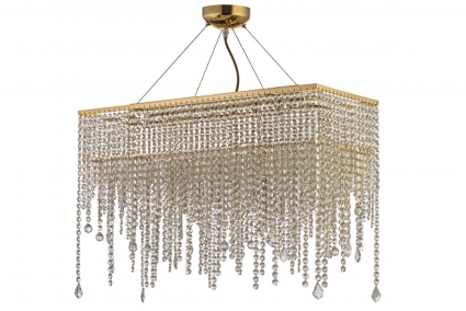 Подвесная люстра Arti Lampadari Milano E 1.5.70X25.105 G в стиле модерн, мощность 320 Вт