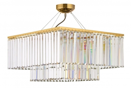 Подвесная люстра Arti Lampadari Enio E 1.5.50.101 GP в стиле модерн, мощность 320 Вт