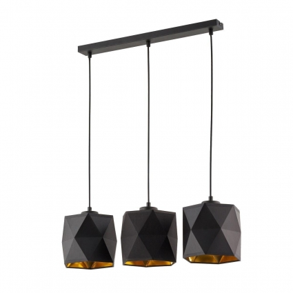 Подвесной светильник Toplight Aileen TL1623L-03BG в стиле модерн, цвет черный
