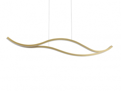 Подвесной светодиодный светильник Newport Loren 15205/S brass М0070232 цвет латунь, мощность 24 Вт