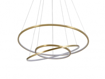 Подвесной светодиодный светильник Newport Loren 15303/S brass М0070233 цвет латунь, мощность 67 Вт