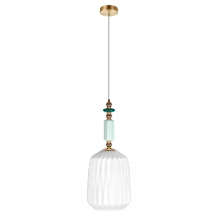 Подвесной светильник Loft IT Family 10365/B в стиле арт-деко, цвет белый