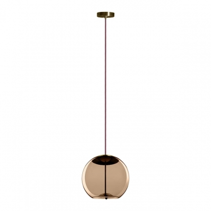 Подвесной светодиодный светильник Loft IT Knot 8135-B mini в современном стиле, цвет желтый
