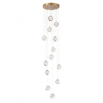 Подвесной светильник Arte Lamp FABERGE A2451SP-75PB в стиле арт-деко
