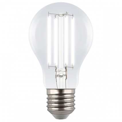 Лампа светодиодная Uniel E27 7W 4000K прозрачная LED-A60-7W/4000K/E27/CL GLY01TR UL-00011935 цвет прозрачный