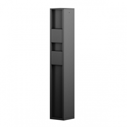 Уличная розетка Maytoni Socket O459FL-GF02SC в современном стиле, цвет серый