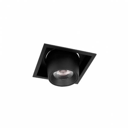 Встраиваемый светильник Loft IT Flash 10319/B Black в стиле модерн, мощность 7 Вт