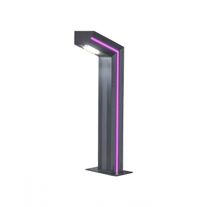 Уличный светодиодный светильник Kink Light Такоми 09207-F(220V),16(10), в современном стиле, цвет серый