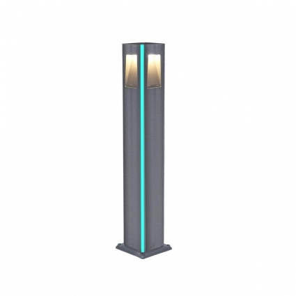Уличный светодиодный светильник Kink Light Крисми 09210-F(220V),16(07), в современном стиле, цвет серый