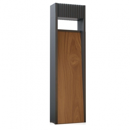 Уличный светодиодный светильник Arte Lamp Arneb A2146PA-1BR в стиле кантри, цвет коричневый