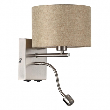 Бра Lumion Moderni Nikki 8250/2W в стиле модерн, цвет бежевый, мощность 43 Вт