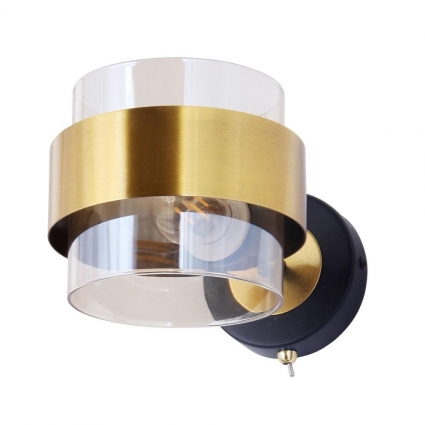 Бра Arte Lamp CARLO A8205AP-1BK в стиле модерн