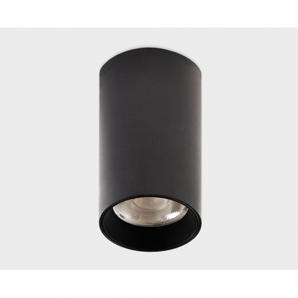 Потолочный светодиодный светильник Italline IT02-019 black 4000K в современном стиле, цвет черный
