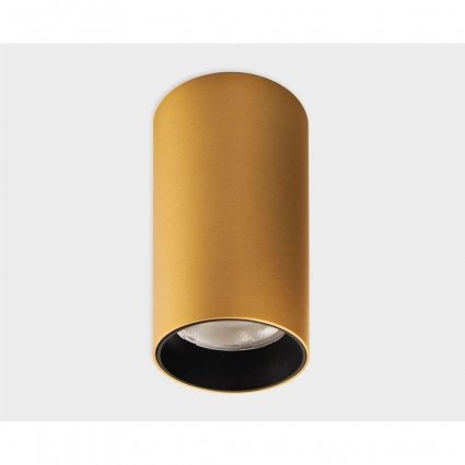 Потолочный светодиодный светильник Italline IT02-019 gold 3000K в современном стиле, мощность 20 Вт