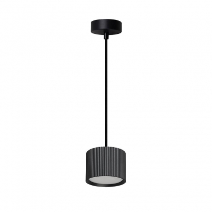 Светильник потолочный Feron Barrel HL4588 ARIA  levitation 12W, 230V, GX53, черный, на подвесе 1,7 м