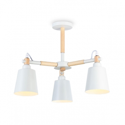Потолочная люстра Ambrella light Traditional Loft TR82204 цвет белый, мощность 120 Вт