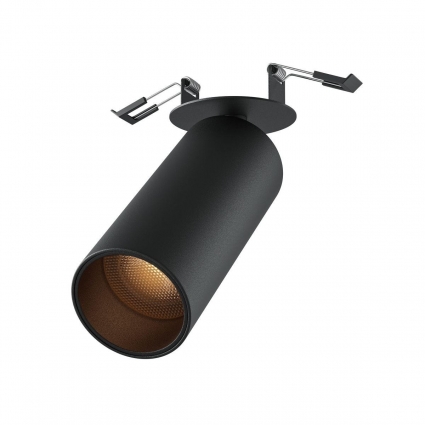 Встраиваемый светодиодный спот Maytoni Technical Focus Led C053CL-L12W2.7K-W-B цвет черный