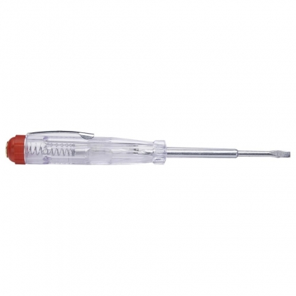 Тестер напряжения STEKKER TST500-3 контактный 100-500V, 3*130 мм, прозрачный