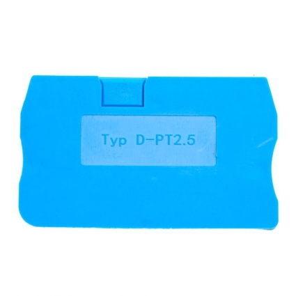 Stekker Торцевая заглушка для ЗНИ LD572 2,5 мм? (JXB PT2,5), синий LD581-1-25