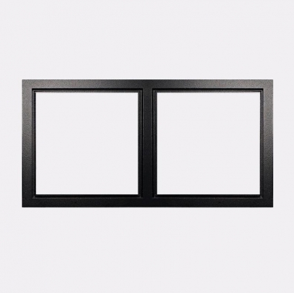 Рамка декоративная Italline IT06-6022 black в современном стиле, цвет черный