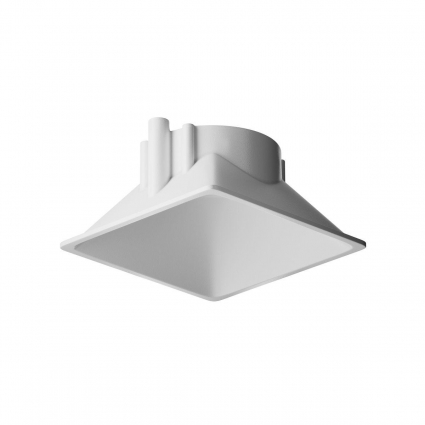 Декоративная рамка-отражатель Maytoni Technical Downlight Alfa LED Ring8-10W-SQ-W цвет белый