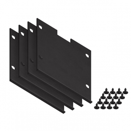 Заглушка Ambrella light Illumination Alum Profile (4шт) GP8551 цвет черный