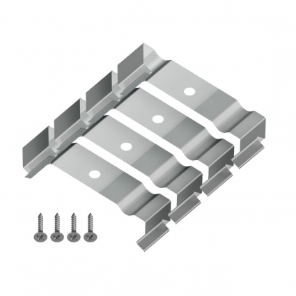Крепление для профиля GP1800 Ambrella light Illumination Alum Profile (6шт) GP8452 цвет серебро