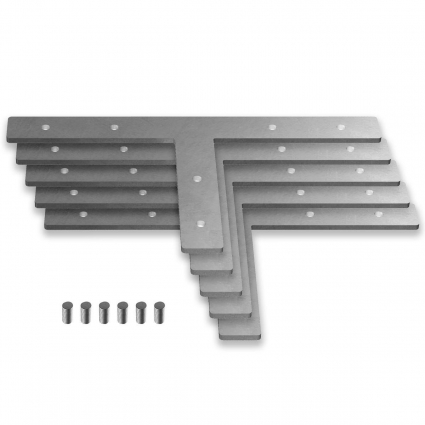 Соединитель Т Ambrella light Illumination Profile System (5шт) GP8055 цвет серебро
