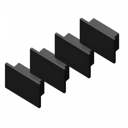 Заглушка Ambrella light Illumination Alum Profile (4шт) GP8370 цвет черный