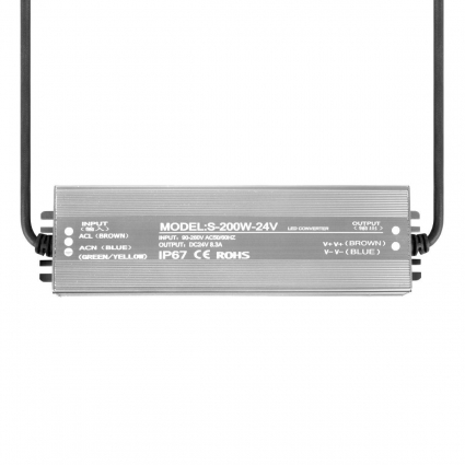 Блок питания Loft IT Power 200W 24V IP67 10364/20068 цвет серый