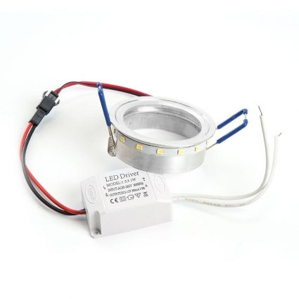 Feron Кольцо с диодами для замены светильников с подсветкой, 3W 15LED SMD2835 4000K, LB-1225