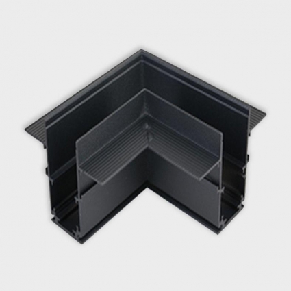 Коннектор L-образный Italline Atom IT012-5032 black цвет черный