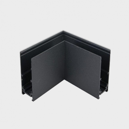 Коннектор L-образный Italline Atom IT012-5034 black цвет черный
