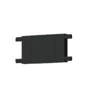 Коннектор прямой Italline Kreator IT09-9028 black цвет черный