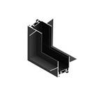Коннектор L-образный вертикальный Italline Kreator IT09-9033 black цвет черный