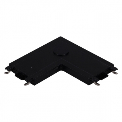 Коннектор угловой Reluce RL 06102 corner connector BK в современном стиле, цвет черный
