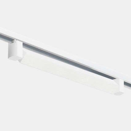 Трековый светодиодный светильник Italline IT08-8030 white 4000K в современном стиле, цвет белый