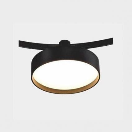 Трековый светодиодный светильник Italline IT010-4022 black 3000K в современном стиле, цвет черный