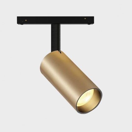 Трековый светодиодный светильник Italline IT012-5026 gold 3000K в современном стиле