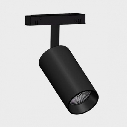 Трековый светодиодный светильник Italline IT012-5027 black 3000K в современном стиле, цвет черный
