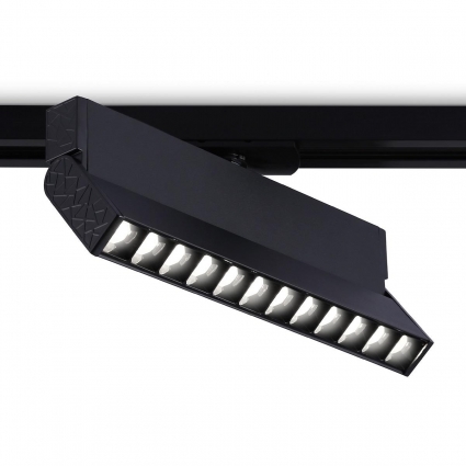 Трековый светодиодный светильник Ambrella light Track System GL6819 в стиле Хай-тек, цвет черный