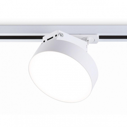 Трековый светодиодный светильник Ambrella light Track System GL6837 в стиле Хай-тек, цвет белый