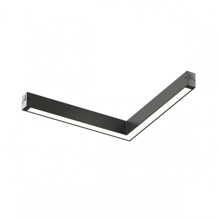 Трековый светодиодный светильник Denkirs Simple Linear DK8114-BK в современном стиле, цвет черный