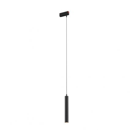 Трековый светодиодный светильник Denkirs Simple Spot DK8108-BK в современном стиле, цвет черный