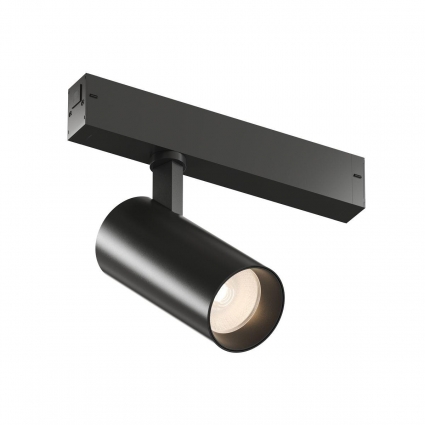 Трековый светодиодный светильник Denkirs Simple Spot DK8120-BK в современном стиле, цвет черный