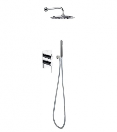 Душевой комплект Ramonsoler Drako K3315021 хром, С ВНУТРЕННЕЙ ЧАСТЬЮ, шланг пластиковый 175 см
