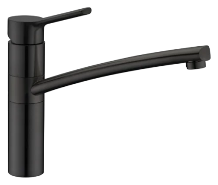 Смеситель для кухни Emar Quartz ЕС - 3011 black однорычажный, черный