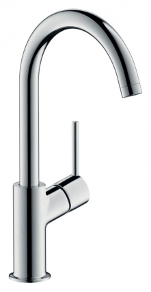 Смеситель Hansgrohe Talis для раковины однорычажный, хром, высота излива 21 см