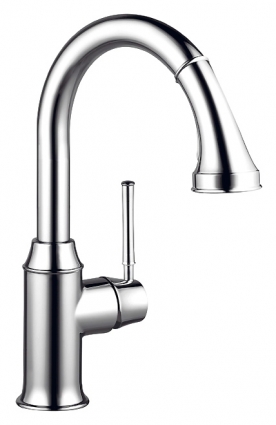 Смеситель Hansgrohe Talis Classic для кухонной мойки однорычажный, хром