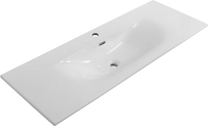 Мебельная раковина BelBagno BB-8099-120 глянцевая белая цвет белый